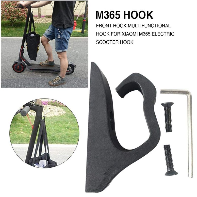 Gancho súper duradero para M365, gancho para Scooter Eléctrico y accesorios para Scooter M365, gancho de actualización para Scooter Eléctrico, bloqueo de seguridad para bicicleta