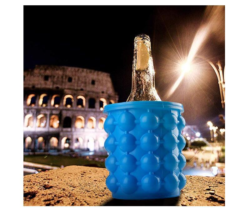 Siliconen ijsemmer, ijsblokjesmachine van voedingskwaliteit, bierkast, ruimtebesparend keukengereedschap, whisky drinken, invriezen