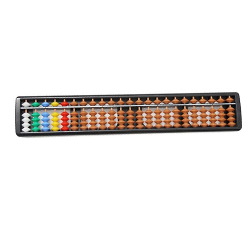 15 Digit 7-23 Digit Rods Standard Abacus Soroban Chinese Japanese Calculator Counting Tool Mathematics Beginners Caculating Toys: 776-CF  23Digit