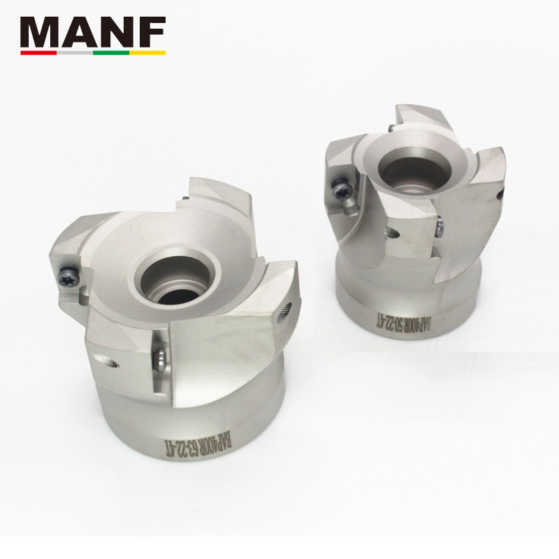 Manf 400R-50/63/80 Gezicht End Mill Haakse Schouder Gezicht Indexeerbare Vlakfrees Efficiënte Verwerking Van china