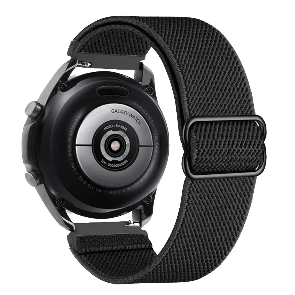 20 x 22mm rem til suunto 5 / 9 peak pro dlc-rem suunto race s/vertical/ocean smartwatch-armbånd flettet nylonrem korrea
