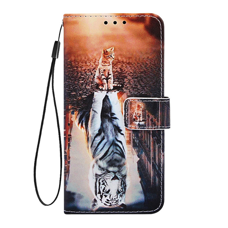 sFor Xiaomi Redmi 8A Case on for Coque Xiomi Xiaomi Redmi 8A Cover Redmi8A 8 A Funda Animal Magnetic Flip Leather Phone Case: T