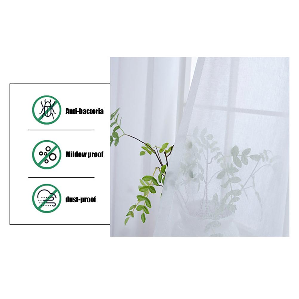 Wit Waterdichte Pavilion Gordijnen Zon Blokkeren Gordijnen Voor Slaapkamer Veranda Pergola Cabana Patio Roestvrij Grommet Top