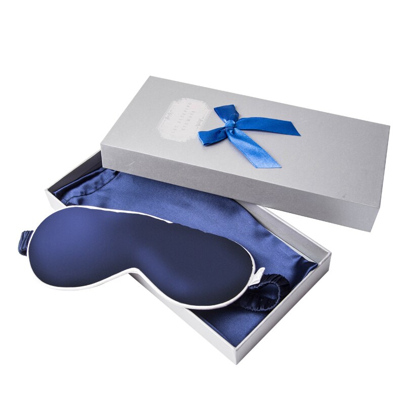 Cn herb silke sovebriller skygge åndbare mænd og kvinder komfortable sovende lur kontorbriller: Lyserød