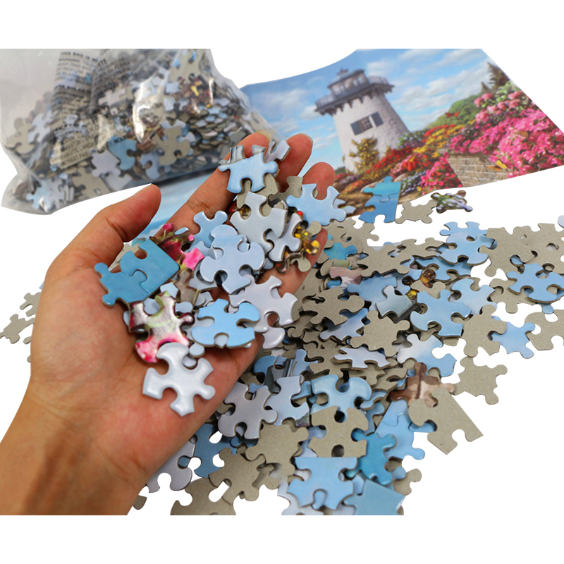 DIY Jigsaw Puzzles 1000 Pieces Assembling Picture Space Travel Landscape Puzzles Toys For Adults Kids Children Home Games