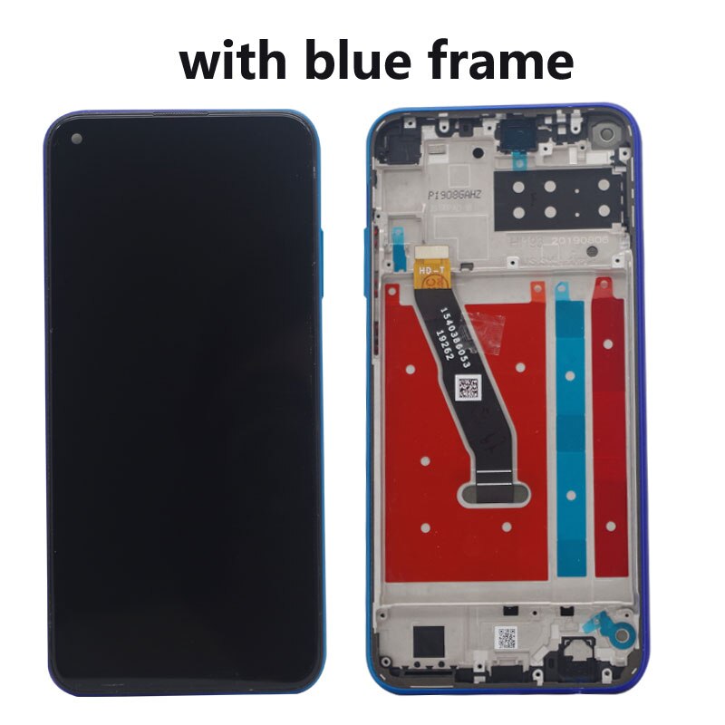 6.39" Original Display For Huawei P40 lite E LCD Display Y7p Touch Screen + Frame Assembly For Huawei P40 lite E Display