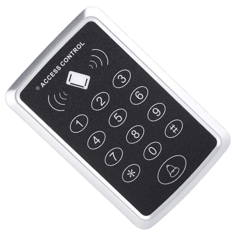 T119 125KHz Door Access Controller RFID Reader Access Control Keypad Digital Panel Card Reader Home Security Door Lock System