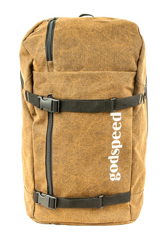 Godspeed wasserdichte reise Rucksack Flugzeug zurück atmungs unisex reise Rucksack mit gepolstert Laptop tasche trockenen tasche neue: khaki segeltuch