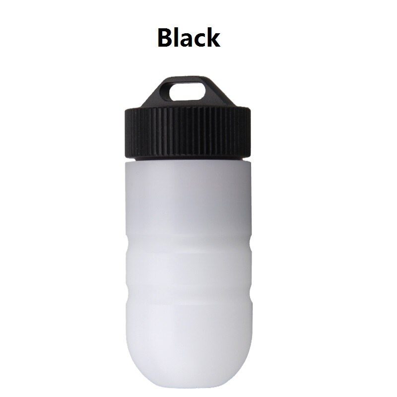 Sukelluslamppu vedenalainen 60m sukellusmerkkivalo useisiin ympäristöihin kannettava valaistus firefly led merkkivalo turvallisempaan sukellukseen: Musta