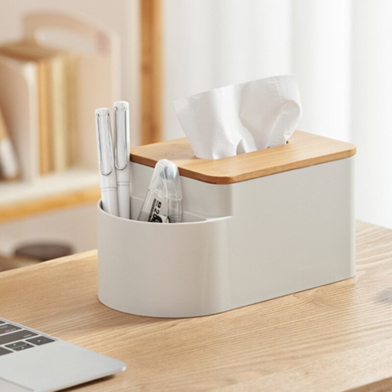 Home Kitchen Plastic Tissue Box Toilet Paper Holder Napkin Holder Case Simple Stylish Car Box Tissue Holders Tissue Boxes Holder