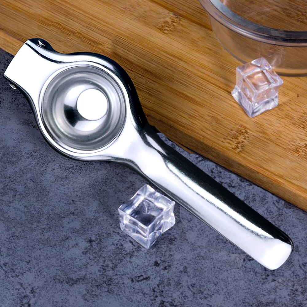 Exprimidor de limón de acero inoxidable, herramientas de cocina, prensador de zumo de frutas, utensilio de mango rápido