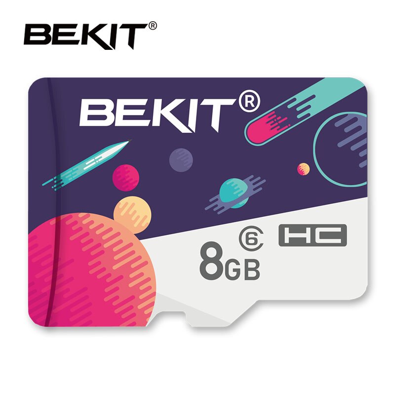 Bekit tarjeta microsd de 128gb 256GB gB 32 gb 64gb 16gb 8gb tarjeta de memoria de la tarjeta sd micro SDXC SDHC Clase 10 Flash drive para el teléfono inteligente de la cámara: SU-8GB-LUO