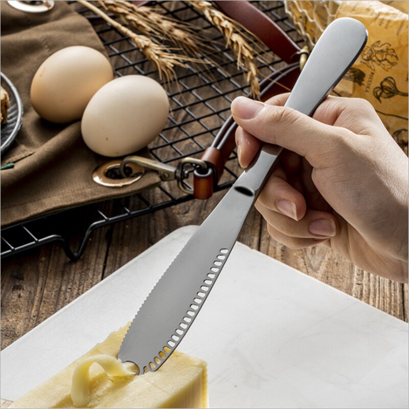 Cortador de mantequilla de acero inoxidable, esparcidor de queso, utensilio, herramienta para cortar crema, cúter de mantequilla, utensilios de cocina,