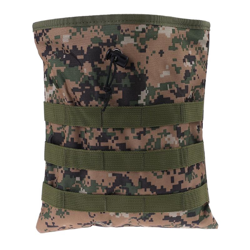 Camo Metal Detecting Finds Recovery Waist Bag Pouch Drawstring Belt Treasure Bag