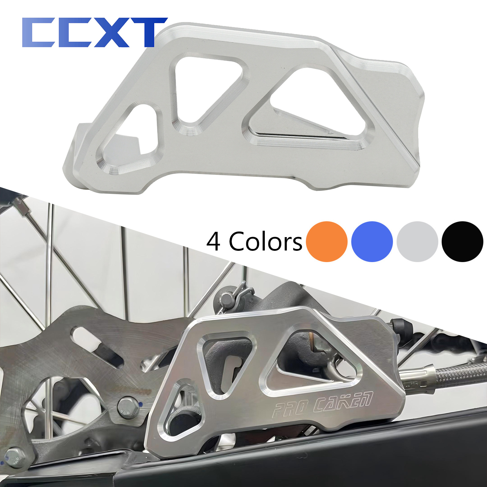Cubierta de disco de freno trasero CNC para motocicleta, Protector de pinzas de freno para KTM XC XCF XCW XCFW EXC EXCF SX SXF 125 250 300 350 400 450