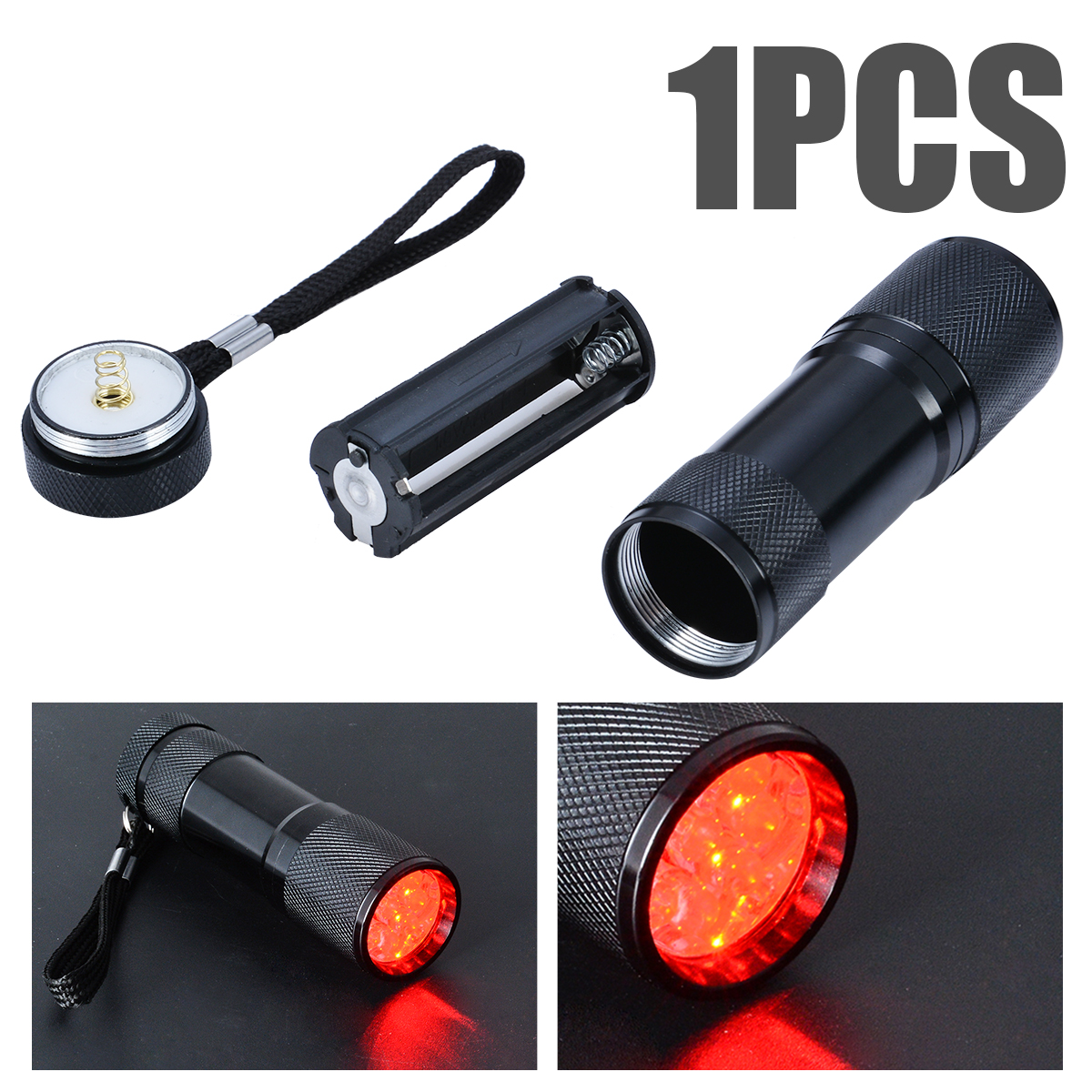 1pc Vein Finder Infrared Venography Venous Searcher Flashlight Red Light Vein Transilluminator