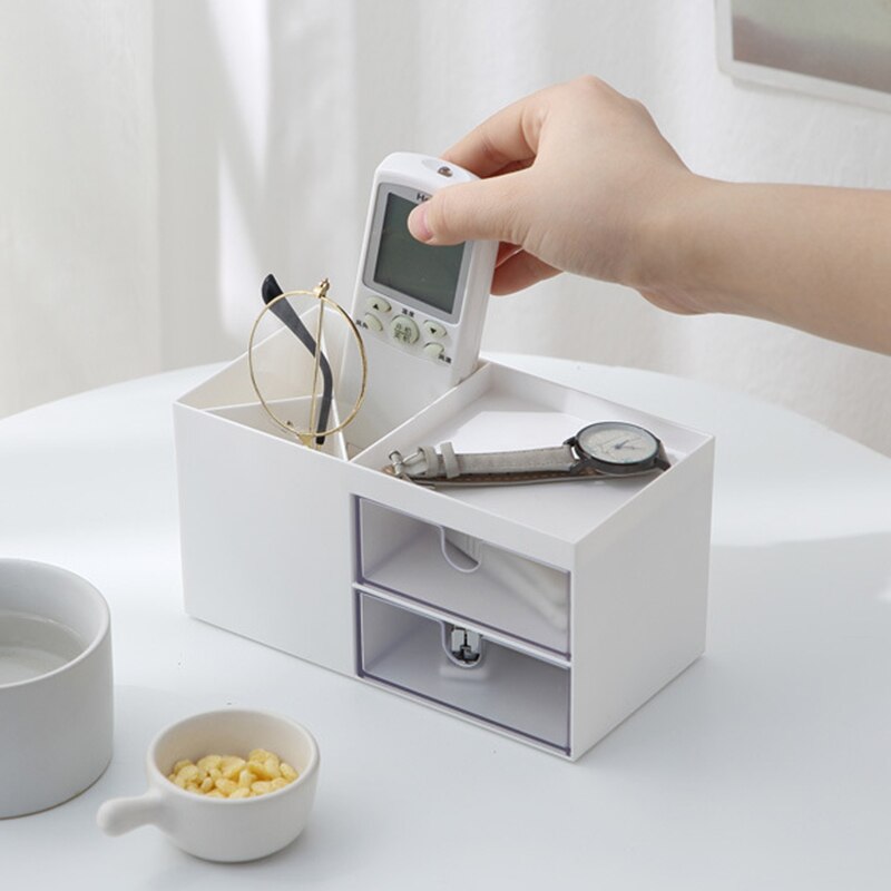 storage box desktop for small things cosmetic jewelry storage box compartmental box