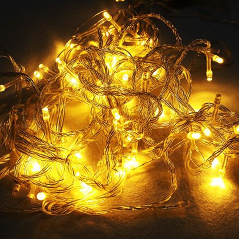110V 220V extérieur éclairage rideau guirlande mur LED lampes de mariage fête jardin chaîne décoration de la maison fée lumière