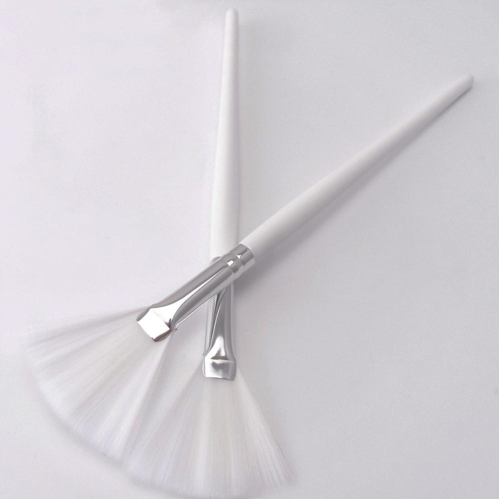 Taoye teemo-brocha para Maquillaje facial, en forma de ventilador, resaltador facial, brocha para polvo cosmético, accesorios de maquillaje