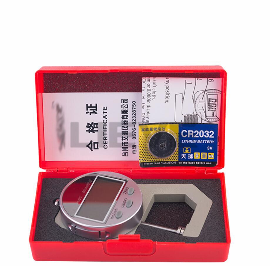 3 styles Digital thickness gauge steel board Pipe Wall thickness leather Cloth Pearl diameter Thickness Gauge 0-25mm/0.01MM