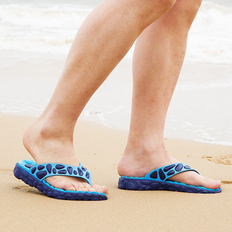Chanclas de de verano para hombre, cómodas zapatillas de baño de masaje para hombre, sandalias masculinas baratas de X1371 35