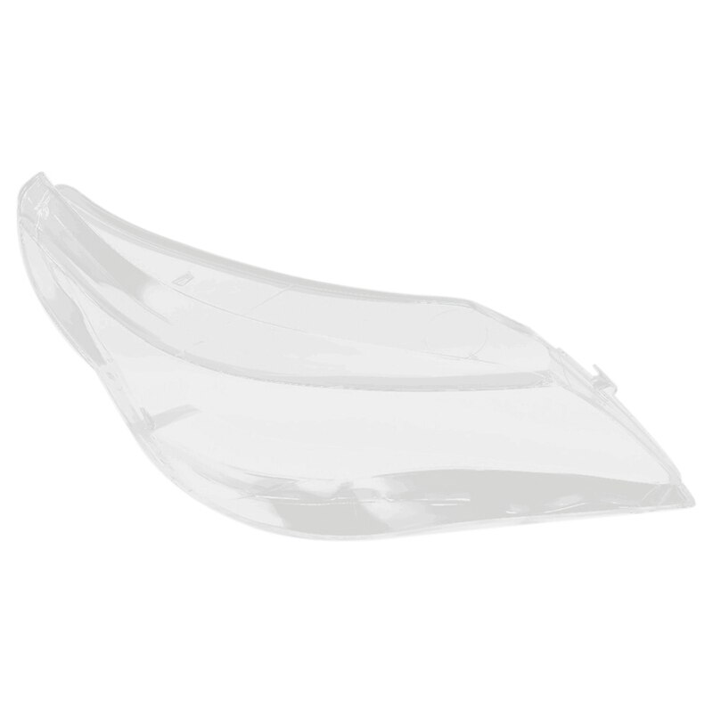 2x bil forlygte linse glas lampcover cover lampeskærm bright shell produkt til bmw  e60 e61 2003- højre &amp; venstre