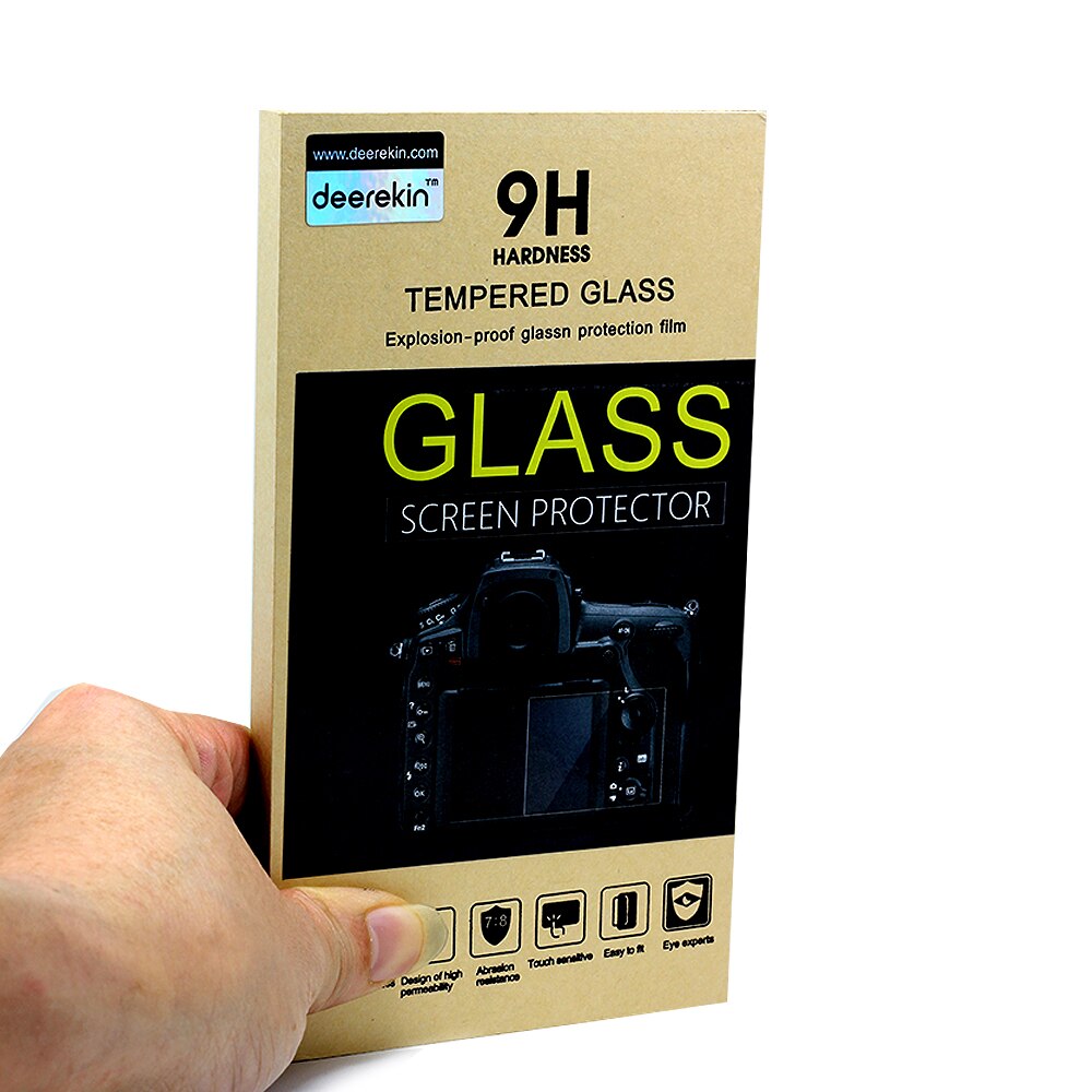 2x Zelfklevende 0.25mm Glas LCD Screen Protector voor Sony RX100 II III IV V VI VII/ RX100M6 RX100M3 RX100M4 RX100M5 RX100M7