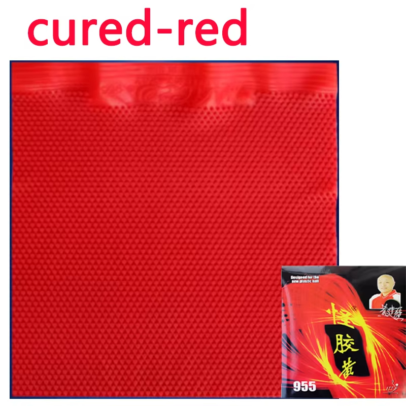 Yinhe master specially designed table tennis rubber, medium particles, long pips, ox-hardened/unhardened, ittf approved for defensive players: Green