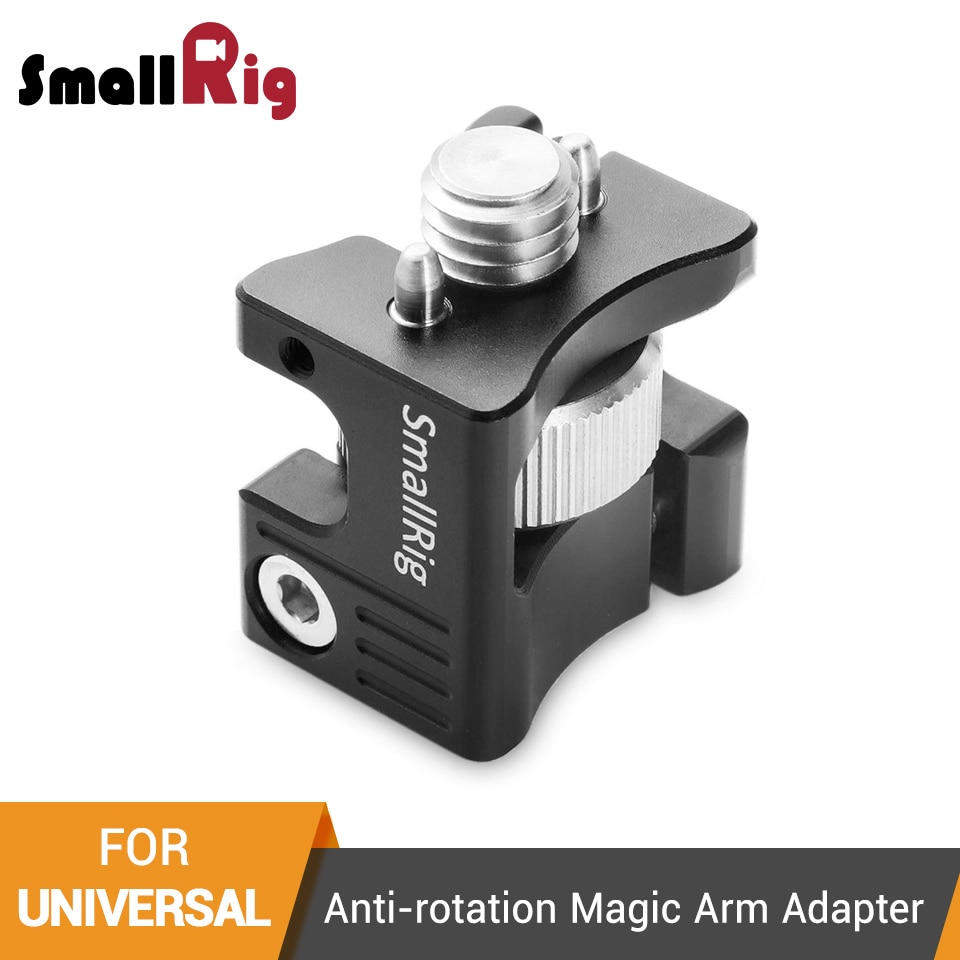 SmallRig Anti-rotation Magic Arm Adapter For Camera Cages and Plates with Arri Locating Holes -1978