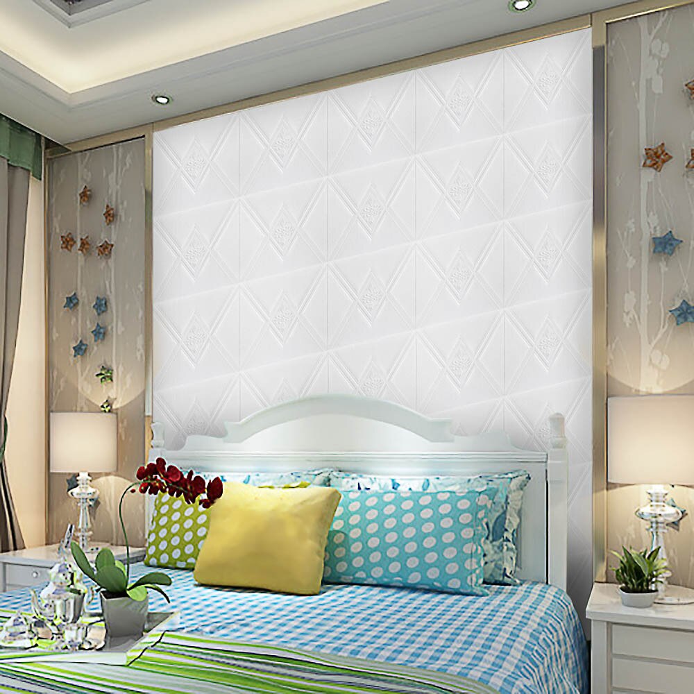 Muursticker zelfklevend 3d driedimensionale muursticker imitatie keramische tegel muursticker