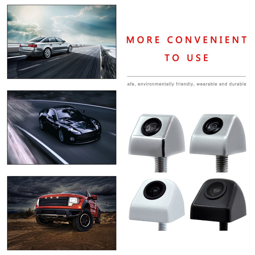 170 Degree Car Reversing Camera Long Screw Metal Car Reversing Camera Rear View Navigation Image Camera
