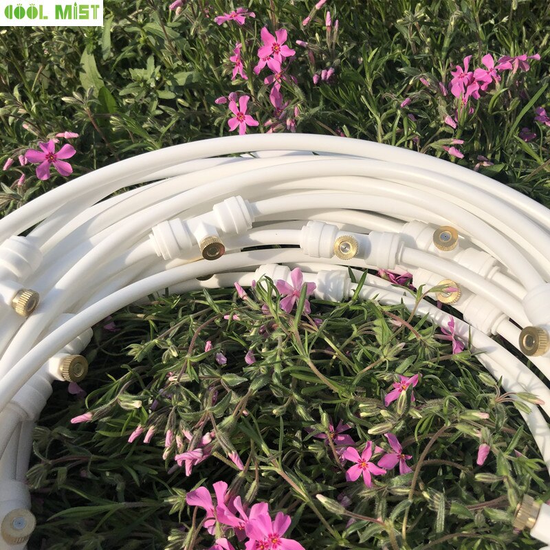 18m messing sproeiers voor tuinpatio-koelsystemen 26 stuks binnendraadaansluiting 26 stuks waternevel voor aeroponics-bevochtiging  m016