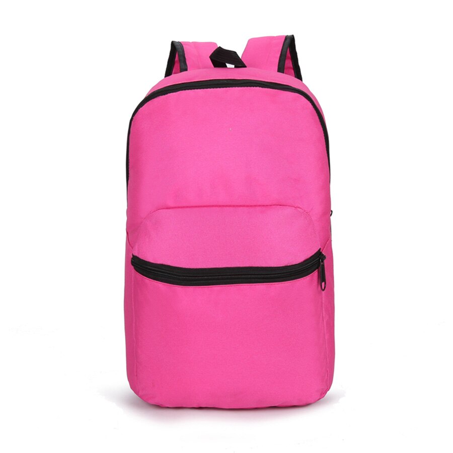 Kvinner ryggsekk kvinner skulderveske bok student laptop ryggsekk mini ryggsekk for tenåringsjente ryggsekk mochilas: Rosenrød