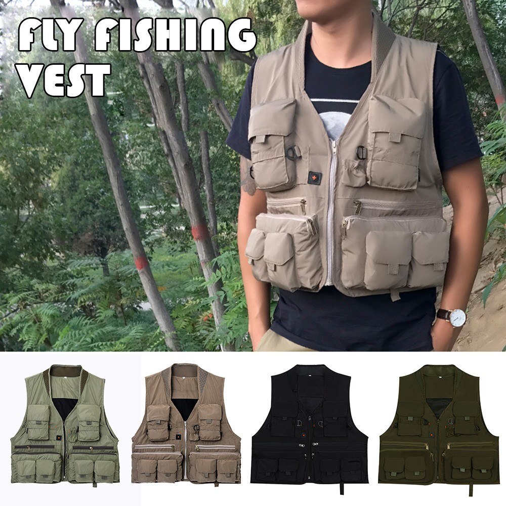 Quick Dry Fly Fishing Vest Ademende Vissen Jas