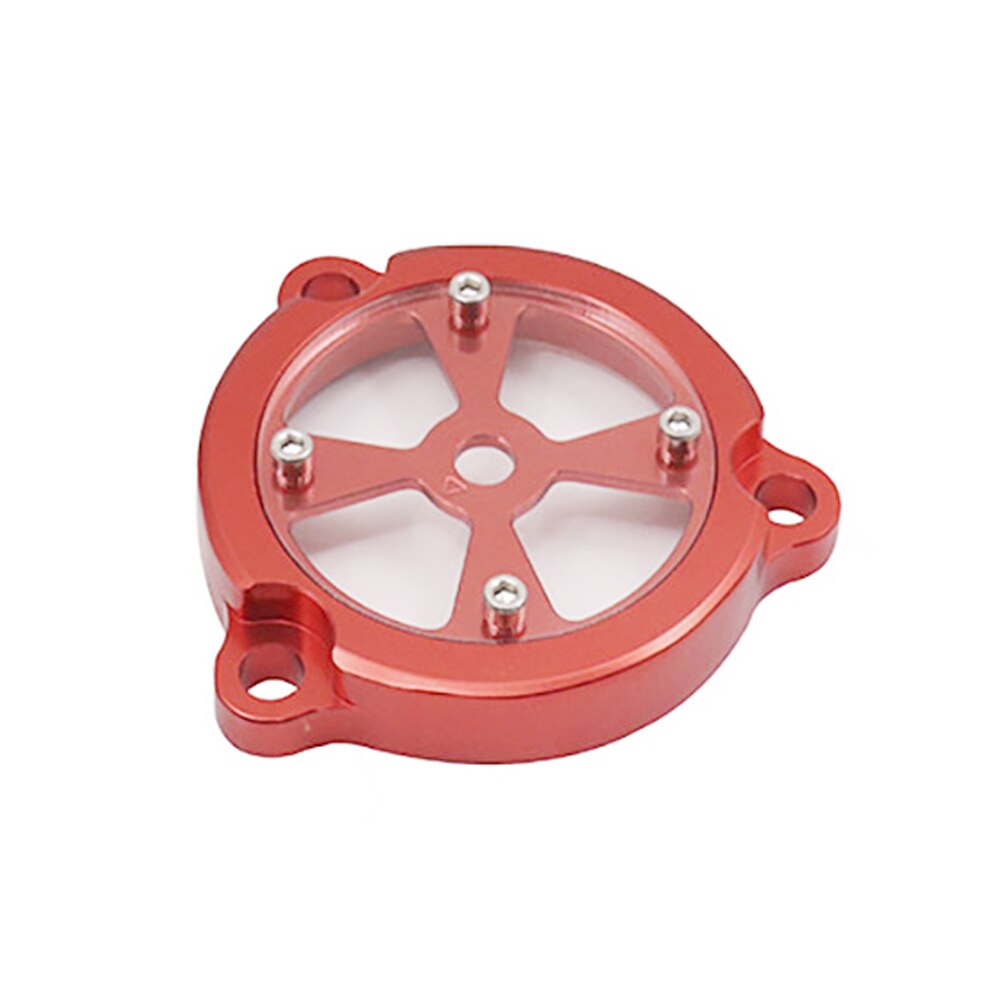 Aluminum Alloy Engine Protective Cover Engine Protecting Cover Aluminum Alloy Engine Cover Protective Cover Easy To Install: red