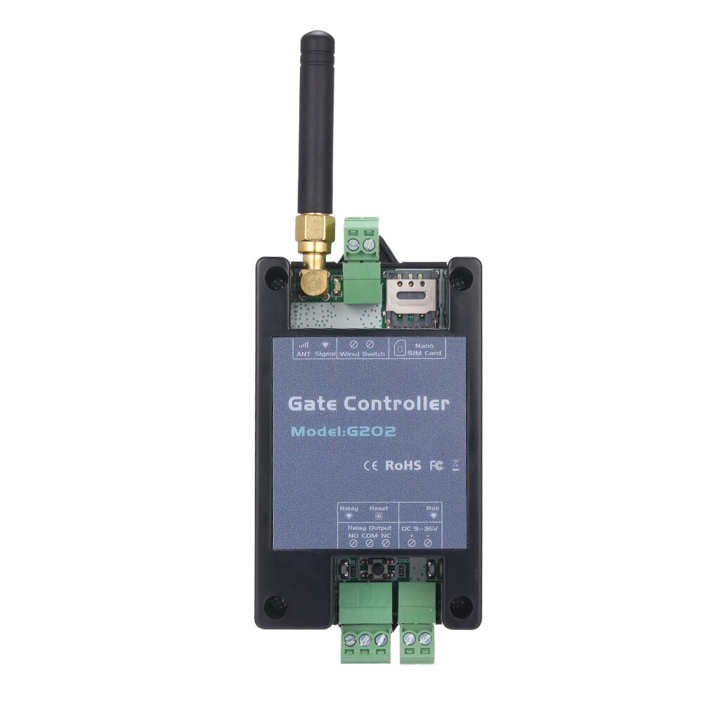 G202 Gsm Deur Gate Opener Remote On/Off Relais Schakelaar Afstandsbediening Deur Toegang Draadloze Deuropener Door Gratis call Sms