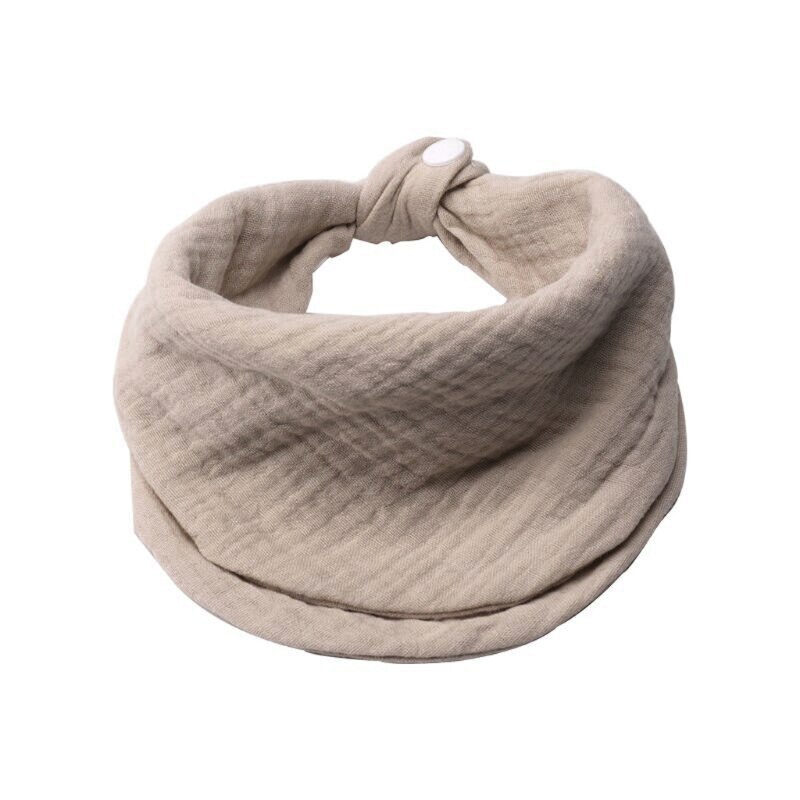 Musselin Blick Baby Lätzchen Neugeborenen Jungen Mädchen Spucktuch Bandana Baumwolle Kleinkind Schal Kleinkind Speichel Handtuch Schals unisex Baby Zeug: khaki