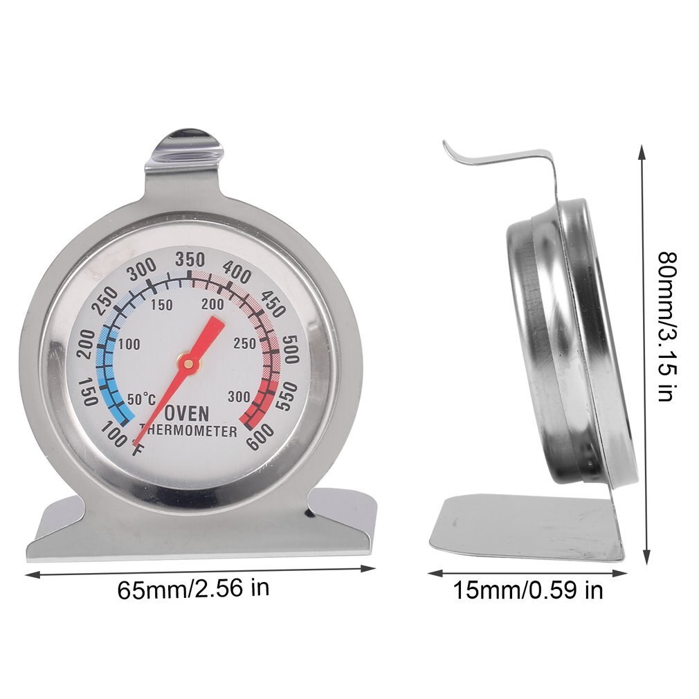 Food Meat Temperature Stand Up Dial Oven Thermometer Gauge Gage Worldwide