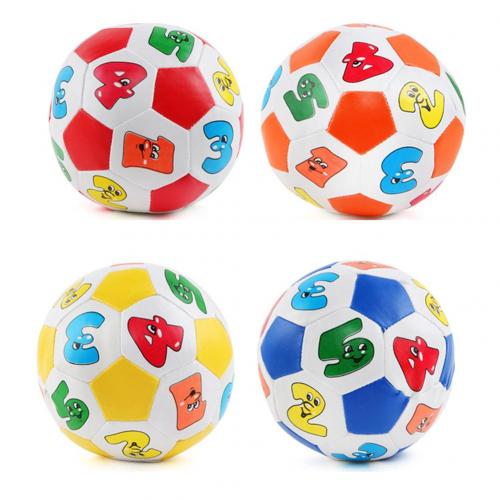 Baby Griff Faux Leder Gefüllte FußBall Ball mit läuten Glocke Sensorischen Musical Spielzeug Kleinkind FrüHenne Bildung Erkenntnis Spielzeug: Ursprünglich Titel