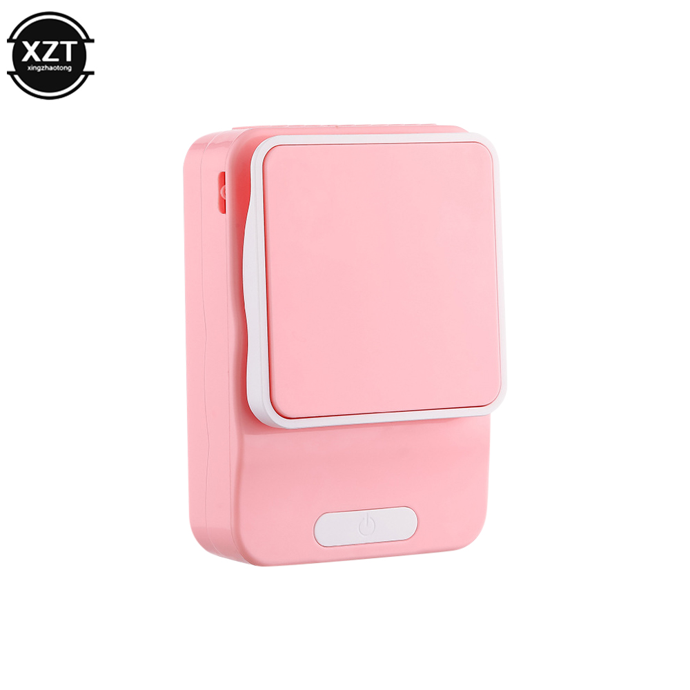 Mini Neck Cooler Small Hung Waist Hand Fan Pocket Children's Household Portable Table Home Desktop USB Charge Electric Air Wind