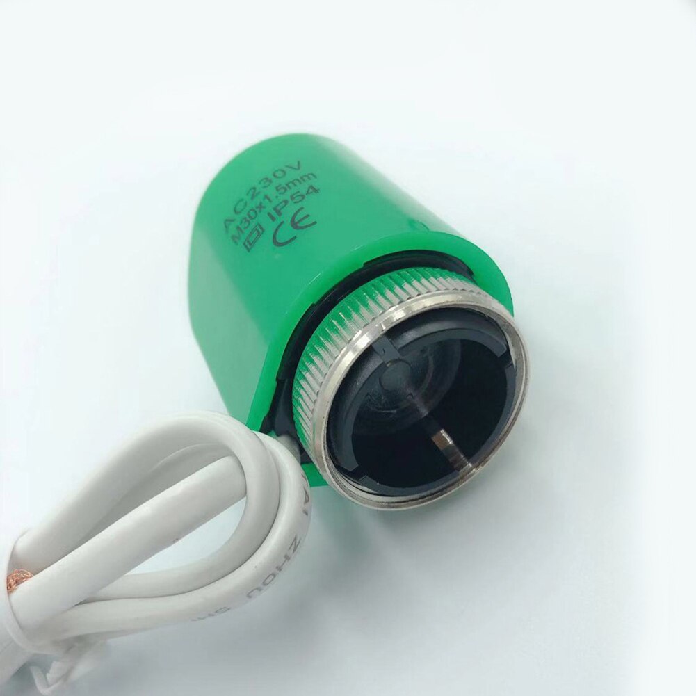 230V 2W Practical PC Thermostat Manifold Home Accessories Normally Open Close For Underfloor Heating Electric Thermal Actuator