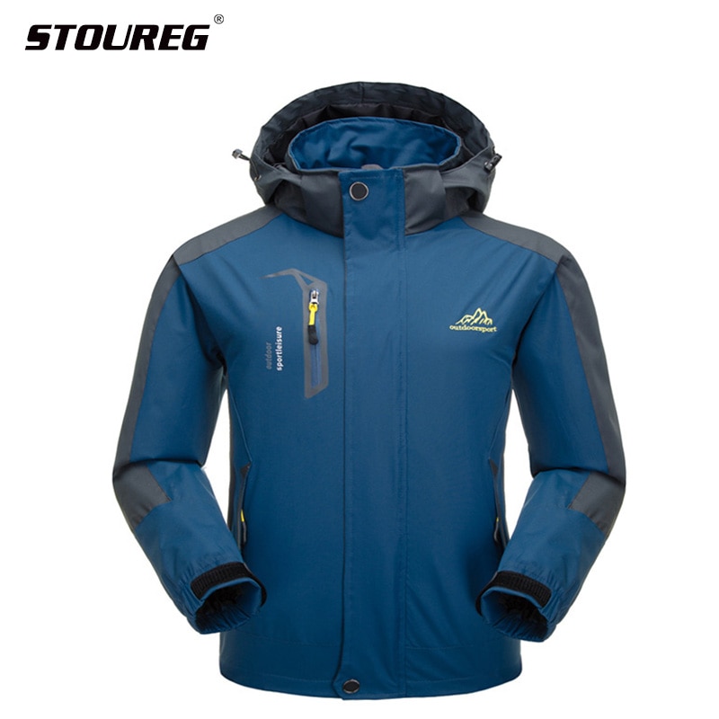 Outdoor Hiking Windbreaker Jacket,Men Equestrian Camping Mountain Climbing Breathable Jacket,Quick Dry Thermal Sport Jacket