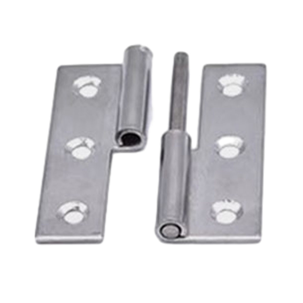 Detachable Hinge 2/2.5/3/4 Inch Stainless Steel Flag Shape Hinge For Aluminum Door Bathroom Slip Joint Removable Hinge Hardware: Beige
