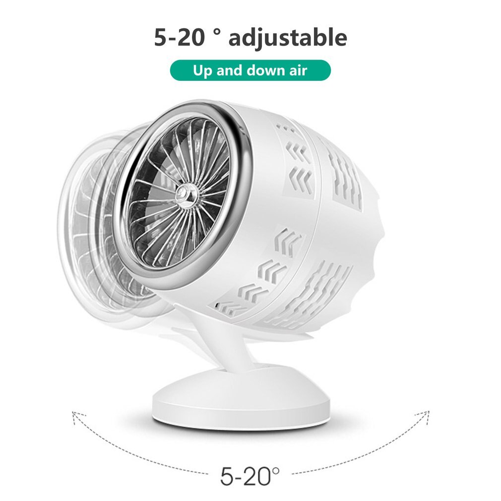 USB double leaf turbo mini fan cute mini fan 2-leaf fan cooling fan for office for home for car use
