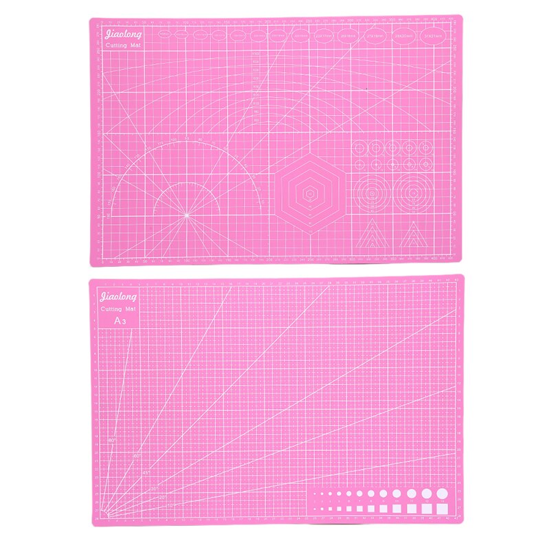 1pc A3 Cutting Board Cutting Mat Pad Patchwork Cut Pad Double-sided Self-healing: D