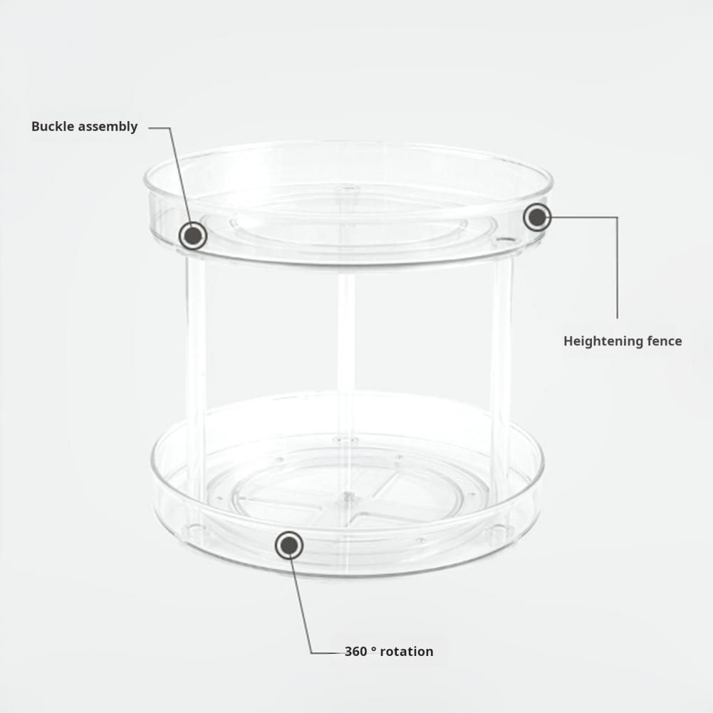 Étagère de rangement rotative durable, armoire rotative à 360 °, armoires de cuisine, garde-manger, réfrigérateur