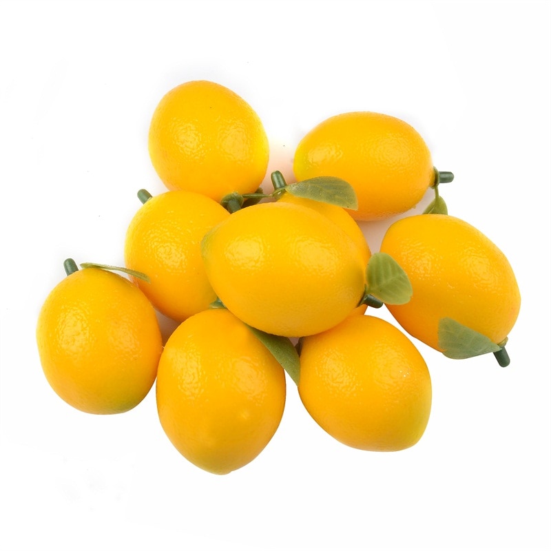 5/20/50 st konstgjord citron 5cm skumfrukter för bröllopsfest dekoration gör-det-själv scrapbooking hantverk simulering frukter jul