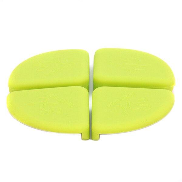 Soft Baby Safety Corner Protector Table Desk Corner Guard Children Safety Edge Guards Silicone Protectors: Green