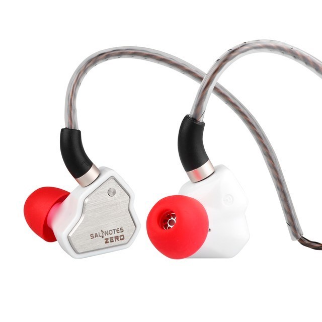 7 Hz Salnotes Zero HiFi 10 mm dynamiczny sterownik douszne słuchawki douszne IEM metalowa membrana kompozytowa magnes N52