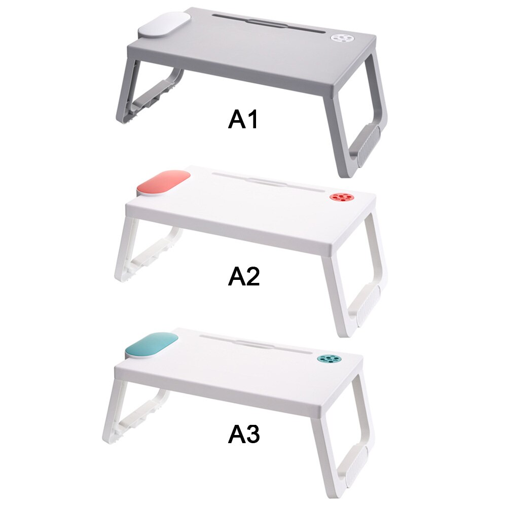 Multifunktionel foldbar plast bærbar skrivebord undersøgelse skrivning læsning doven skole student sovesal lille lille skrivebord til børn